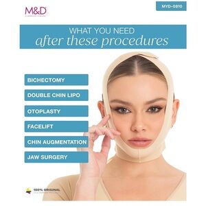 Beige Post-Surgery Compression Garment